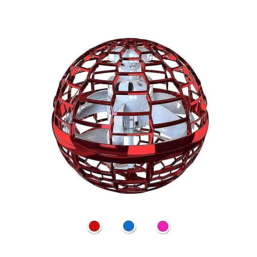 ЛЕТАЮЩИЙ ШАР DRONE BALL НЛО ИГРУШКА USB LED цвет
