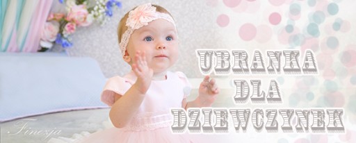 opaska dziecięca do chrztu KLARA