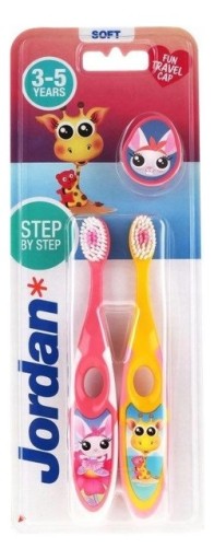 Детская зубная щетка Jordan Step 3 6–9