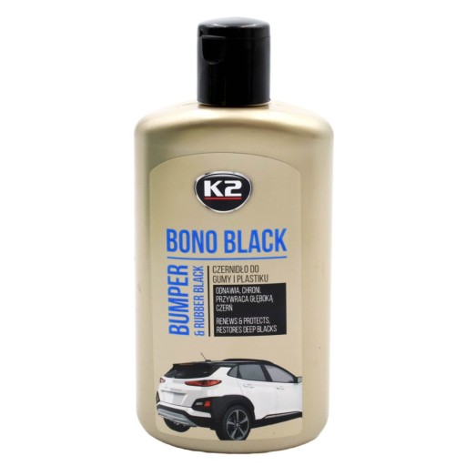 Средство для чернения шинного пластика K2 Bono Black 250мл