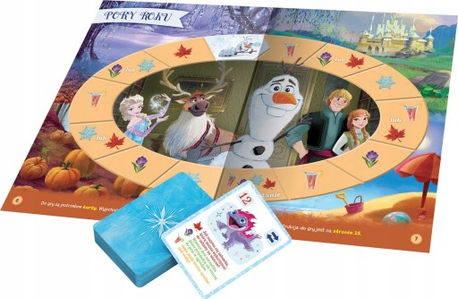 GRY PLANSZOWE w książeczce Gram uczę się DISNEY 5+