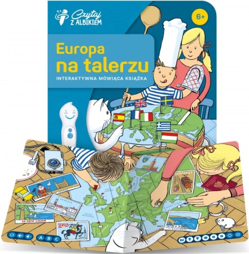 ALBI KSIĄŻKA INTERAKTYWNA EUROPA NA TALERZU