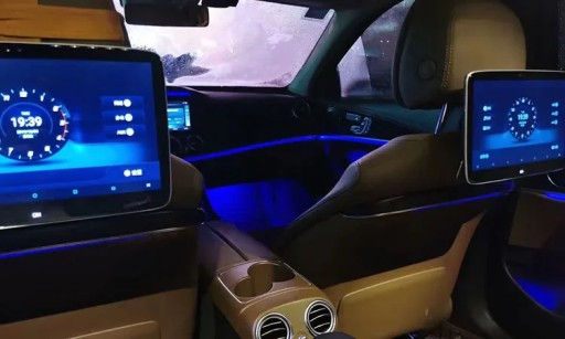 11,6-дюймовый монитор в подголовнике для Mercedes Benz S Class W222 с аудиосистемой Android 12.0