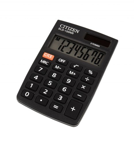 Калькулятор карманный CITIZEN SLD-100NR, 8-значный