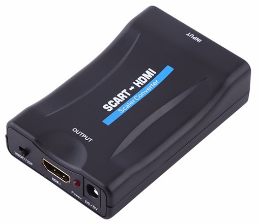 АДАПТЕР SCART-HDMI АДАПТЕР ЕВРОСОЕДИНИТЕЛЯ
