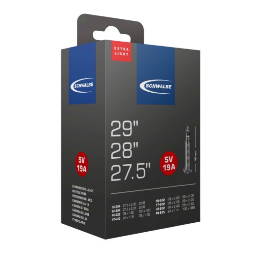 Велосипедная камера Schwalbe 27.5/28/29 FV Extra Light