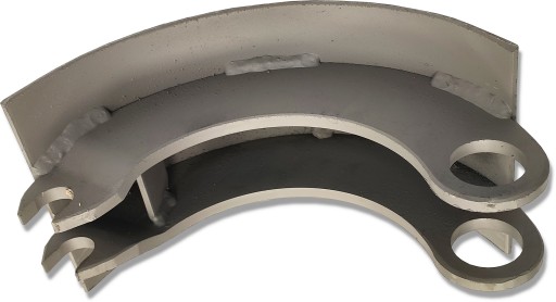 Тормозная челюсть незамеченная 140 мм Zremb n 2531