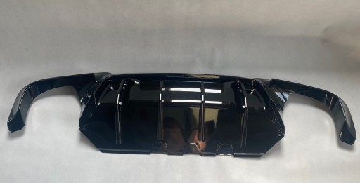 ЗАДНИЙ ДИФФУЗОР BMW F10 F11 ГЛЯНЦЕВЫЙ ЧЕРНЫЙ