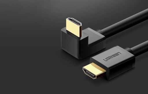 КАБЕЛЬ UGREEN НИЖНИЙ УГОЛ ВИДЕО HDMI 1.4 FULL HD UHD 4K 30HZ 3D 1M