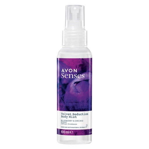AVON ТУМАН ДЛЯ ТЕЛА 100 МЛ ЯГОДНАЯ ОРХИДЕЯ ЧЕРНИЧНАЯ ОРХИДЕЯ