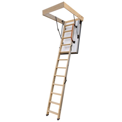 Schody Strychowe NORDIC 87mm 130x70 0,44W Dodatkowa Uszczelka Wkręty GRATIS