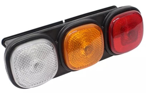 ZESTAW LAMP DROGOWYCH TYŁ P/L ŁADOWARKI TELESK JCB