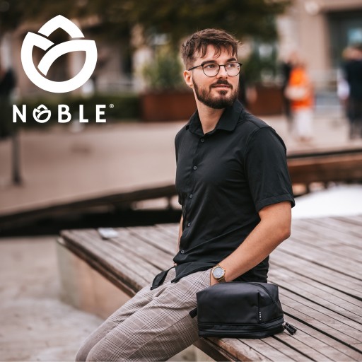 Две мужские косметички 2x складные и классическая косметичка Noble Set