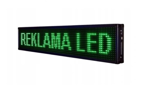 Reklama panel LED Wyświetlacz Tablica Ekran 100/20