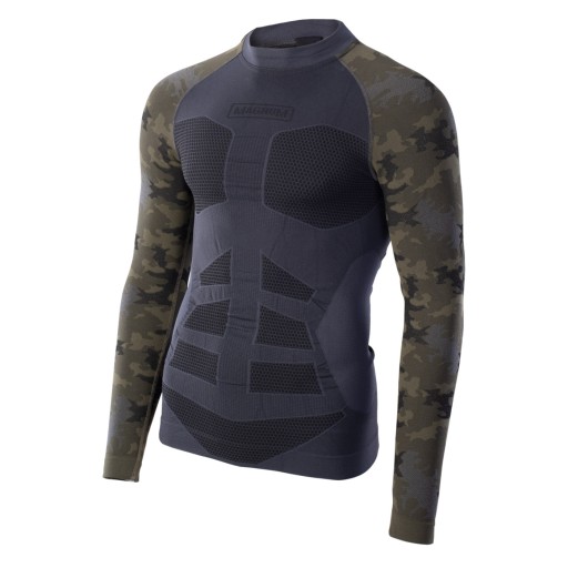 BIELIZNA MĘSKA TERMOAKTYWNA BLUZA KOSZULKA MAGNUM CAMO ODDYCHAJĄCA r. XL