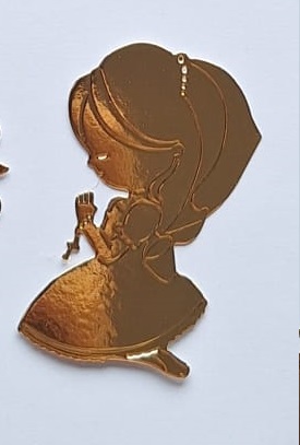 Отходы причастия hove hostia ihs Girl Golden Mirror