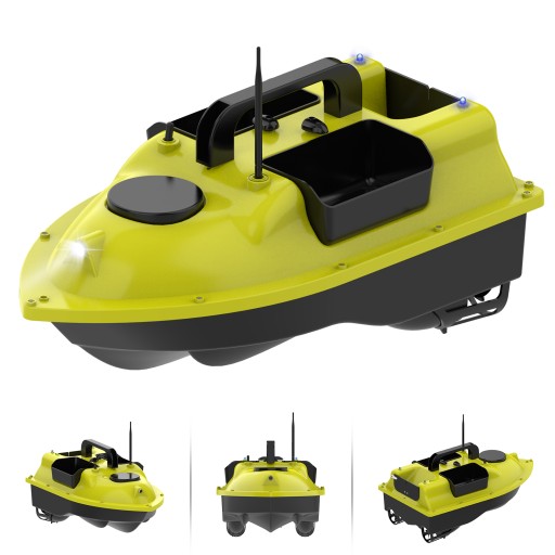 Лодка с GPS-приманкой D18B 500M RC Лодка с 3-ячеечной батареей 5200 мАч