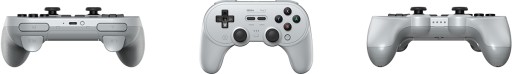 8BitDo Pro 2 Grey v2 Pad с эффектом Холла Bluetooth Android Apple ПК-переключатель