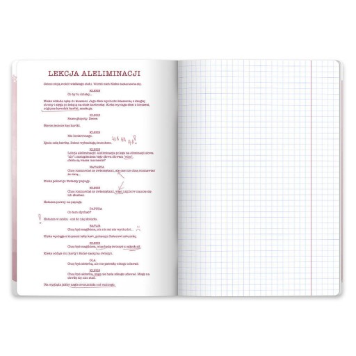Блокнот А5, 32 квадратных листа с полями 70г/м2 Академия Мистера Клекса HERLITZ
