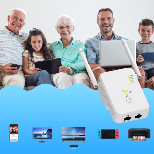 Усилитель сигнала повторителя Wi-Fi, двухдиапазонный, 2,4 ГГц/5 ГГц AC1200, 1200 Мбит/с