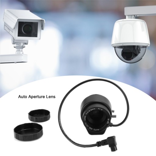 720P 3,5-8 мм фокусный объектив CCTV HD с автоматической диафрагмой CS крепление для объектива Surveilla