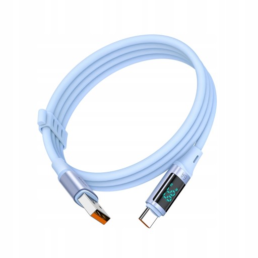 КАБЕЛЬ MCDODO С ДИСПЛЕЕМ USB-C БЫСТРАЯ ЗАРЯДКА USB TYPE C 5A 100W 2M