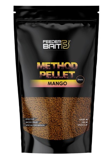 Кормушка для пеллет «Bait Method» Пеллеты 2 мм 800 г R72 Персик и ананас Вкус: R7