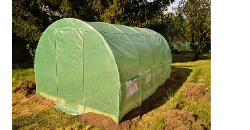 САДОВАЯ ФОЛЬГА ТУННЕЛЬ 10м2 ТЕПЛИЦА 2,5x4м UV4 ЗЕЛЕНАЯ ФОЛЬГА 4x2,5