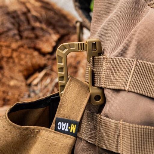 Пластиковый карабин M-Tac MOLLE, цвет «койот-браун»