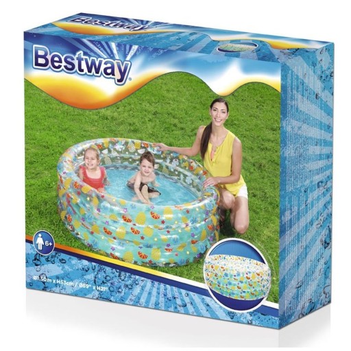 Basen dmuchany Owoce 150 x 53 cm Bestway 51045