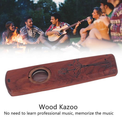 KAZOO DREWNIANE AKOMPANIAMENT ZESTAW