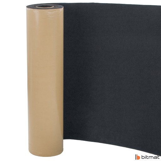 Mata pianka ochronna trudnopalna 1cm 25x100cm samoprzylepna pokrywa silnika