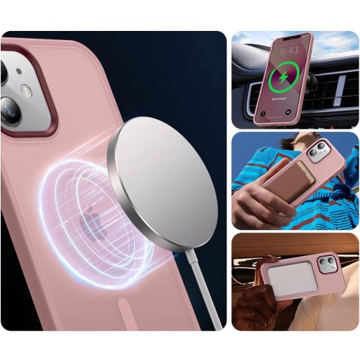 Etui do iPhone 13 Pro MagSafe Matt case cover obudowa matowy pokrowiec