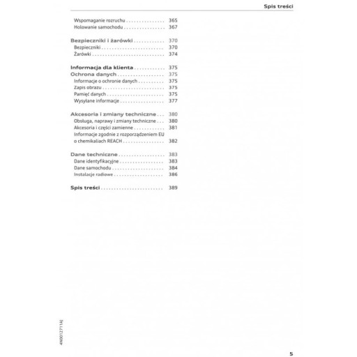 A8 A8 L S8 D5 od 2017 +Navi Instrukcja Obsługi