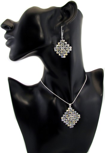 Комплект ARSYLION с кристаллами Swarovski Crystal AB