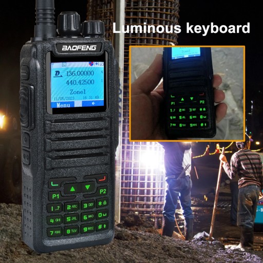Цифровая рация DMR VHF UHF Opengd77 Baofeng BF-1701