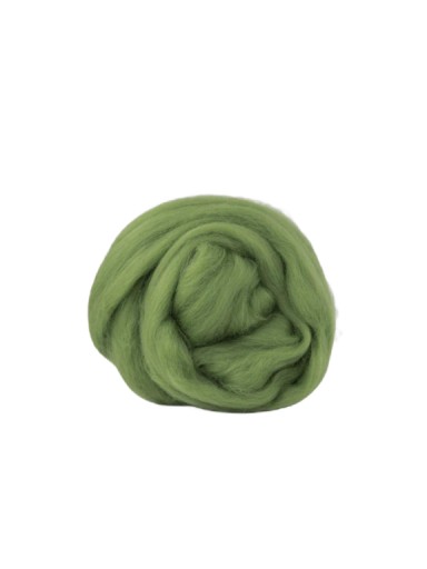 Камвольная мериносовая шерсть 19мик GREEN LEAF 100г