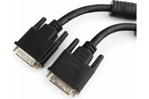 KABEL DVI-D DO DVI-D 24+1 PRZEWÓD VIDEO DVI DUAL LINK DO MONITORA 1,8M