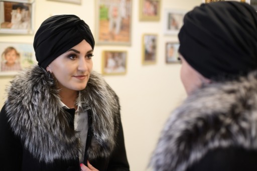 Turban Layla CP/07 JERSEY COTON Chusta Czapka