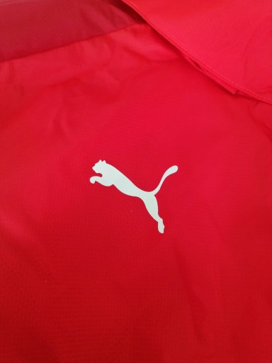 Детская куртка Puma Teamgoal 23 непромокаемая красная 152см T1C282