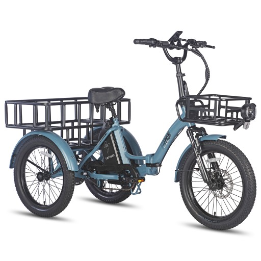 Трехколесный велосипед Fafrees F20 Mate 750 Вт 48 В 18,2 Ач 75 км 180 кг PL