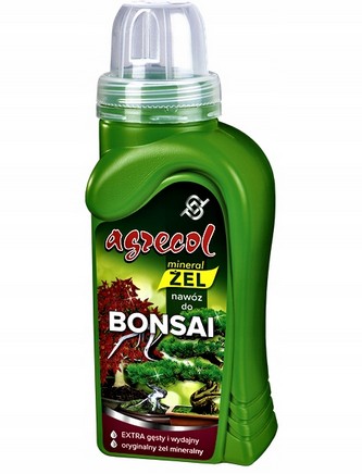 AGRECOL NAWÓZ ŻEL do BONSAI 250ml EXTRA GĘSTY i WYDAJNY ORYGINAŁ d2/2030rok