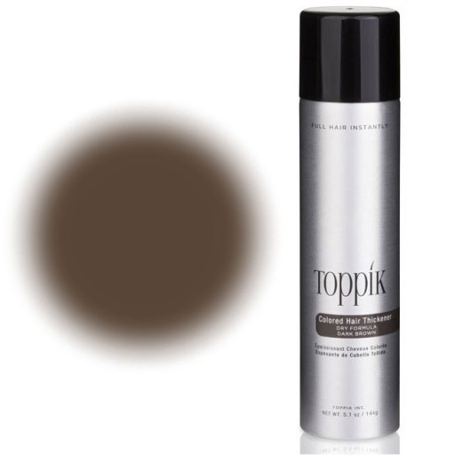 TOPPIK Спрей из микрофибры 144 г - СРЕДНЕ-КОРИЧНЕВЫЙ