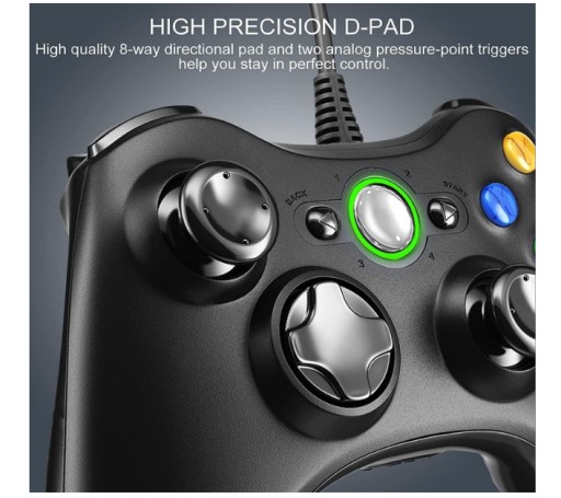 Przewodowy kontroler Zexrow do konsoli Xbox 360