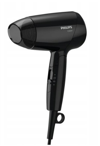 МАЛЕНЬКИЙ ФЕН PHILIPS, СКЛАДНОЙ + КОНДИЦИОНЕР, КОМПАКТНЫЙ, МОЩНЫЙ, 1200ВТ