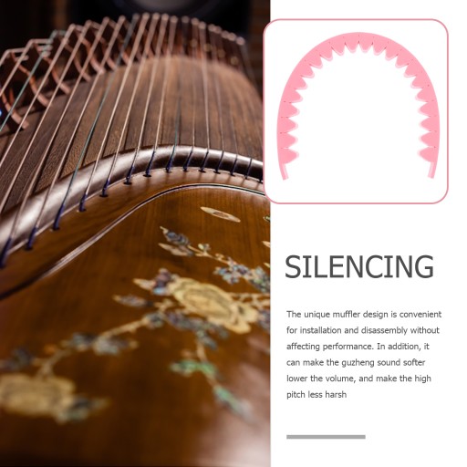 Guzheng Слабые музыкальные инструменты с ремешком Полезная немота