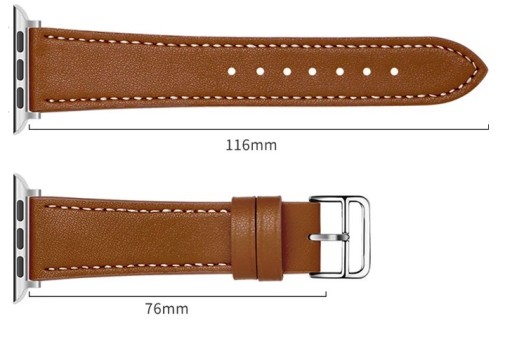 РЕМЕНЬ ДЛЯ Apple WATCH 2 3 4 5 6 7 8 9 SE ULTRA 2 38/40/41/42/44/45/49м Кожа