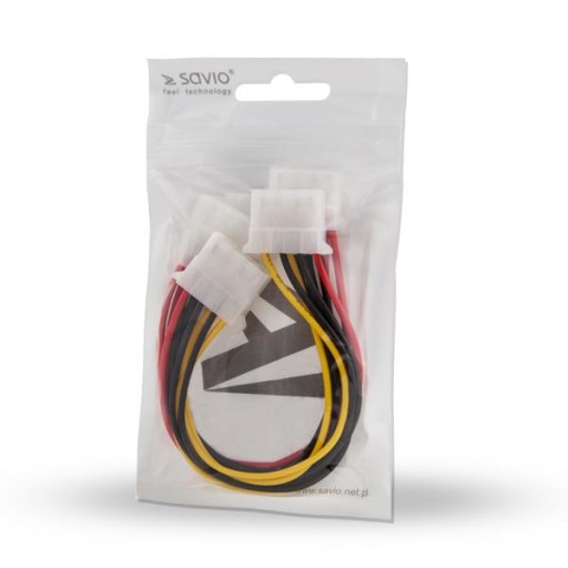 4-контактный кабель-разветвитель питания MOLEX от 1xM до 3xF