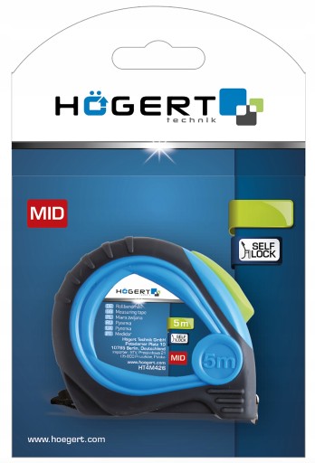 METR MIARA ZWIJANA 5M SELFLOCK HT4M426 HOGERT