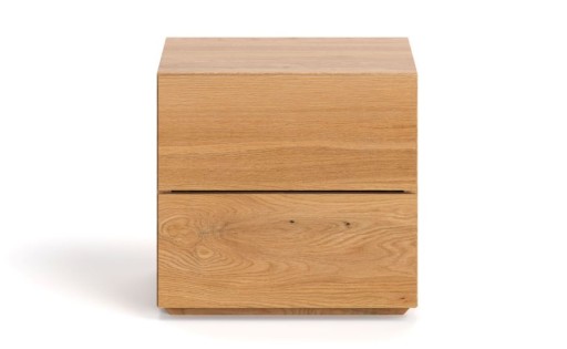 DSI-meble Szafka nocna dębowa CUBE lite drewno DĄB